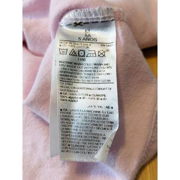 The Beatles A Hard Days Night Girls 5T Pink Long Sleeve T Shirt Graphic Tee - Picture 5 of 5